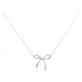 Tiffany & Co Colar Tiffany Bow em prata Outro
