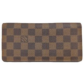 Louis Vuitton Brazza Long Bifold Damier medium Brown