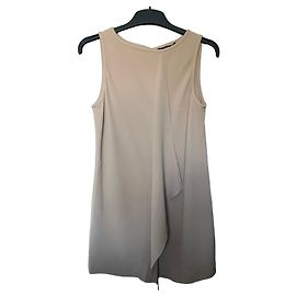 Abito senza maniche beige Tibi New York Beige