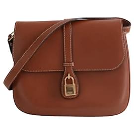 Céline Tabou Schultertasche camel Kamel