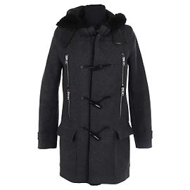 The Kooples Wollmantel Grau Grau