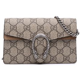 Borsa a tracolla Mini GG Supreme Dionysus Gucci Marrone Marrone