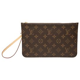 Pochette Louis Vuitton Monogram Neverfull MM Marron Marron
