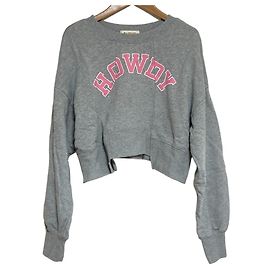 Autre Marque Ray BEAMS Kurzes Sweatshirt Braun