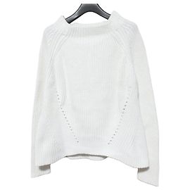 Autre Marque Camisola de malha de algodão DEMYLEE Branco