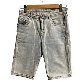 Autre Marque Diesel DE-GINNY Denim Shorts Blue Light blue