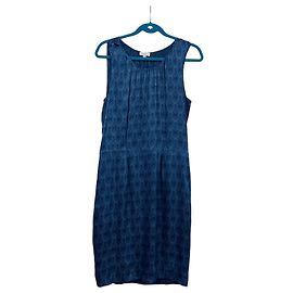 Autre Marque Vestido sem mangas com padrão azul Dea Kudibal Azul
