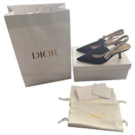 Dior J'Adior Slingback Heels Black
