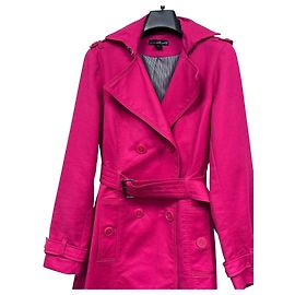 Autre Marque Gabardina Willi Smith de mezcla de algodón rosa Rosa Fucsia