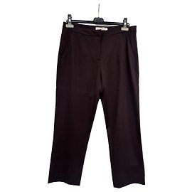 Autre Marque Liviana Conti Damen Cropped-Hose Braun Braun