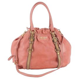 Sac 2-Way en cuir Prada BN1772 Corail