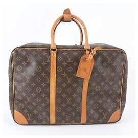 Louis Vuitton Monogram Sirius 45 Boston Bag Brown Monogram