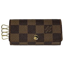 Louis Vuitton Damier Multicles 4 Keycase Braun Damier ebene