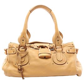 Chloé Paddington Handtasche aus braunem Leder Braun