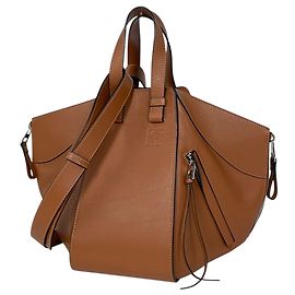 Bolsa Loewe Hammock Small Marrom