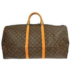 Louis Vuitton Keepall Bandoulière Monogram 60 Brown