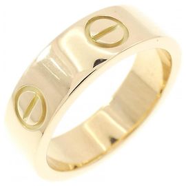 Bague Cartier Love en or jaune 18K Doré