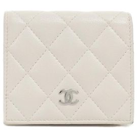 Chanel Timeless Classic Line AP3178 Wallet White