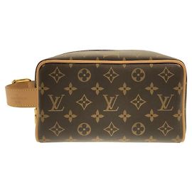 Necessaire Louis Vuitton Monogram Locker Marrom