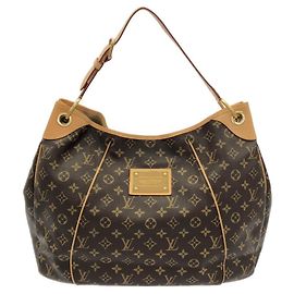 Louis Vuitton Monogram Galliera GM Shoulder Bag Brown