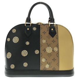 Sac à main Louis Vuitton Monogram Reverse Alma PM Noir