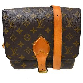 Louis Vuitton Cartouchiere Monogram MM Marrom