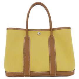 Hermès Borsa Hermes Garden Party D'oro
