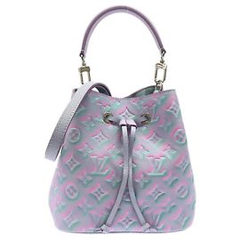 Borsa a tracolla Louis Vuitton Monogram Empreinte Neo Noe BB Porpora