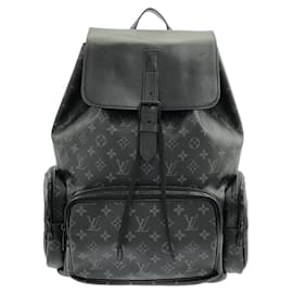 Louis Vuitton Monogram Eclipse Trio Backpack Black