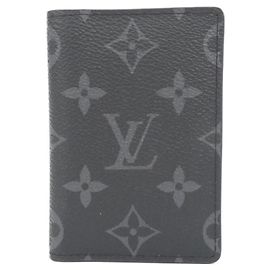 Tarjetero Louis Vuitton Monogram Eclipse Negro