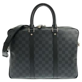 Louis Vuitton Damier Graphite Handtasche Anthrazitgrau Damier ebene