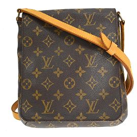 Louis Vuitton Musette Salsa Monogram Canvas PM Marrone