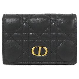 Christian Dior Calo Glycine Wallet Black