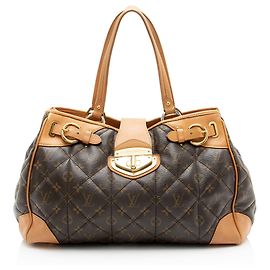 Bolso Louis Vuitton Monogram Canvas Etoile Shopper Tote Castaño