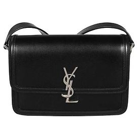 Saint Laurent Sac Satchel Medium Monogram Noir