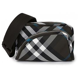 Borsa Burberry Camera Bag Shield Nera Nero