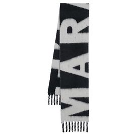 Isabel Marant Sciarpa in alpaca bicolore Blu