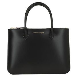 Comme Des Garcons Bolsa Pouch com Alça Clássica Preto