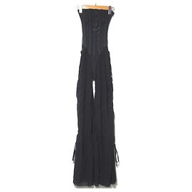 Autre Marque Strapless Jumpsuit Black