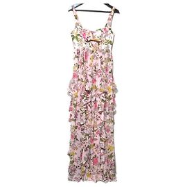 Autre Marque 5a7 cinq a sept Kleid mit Blumenprint Pink