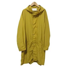 Autre Marque Abrigo largo con capucha MidiUmi de nailon Otro Amarillo