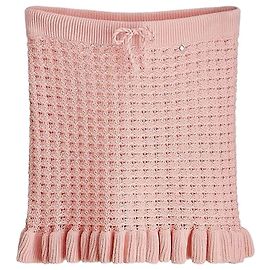 Dior Riviera Gerader Minirock aus rosa Baumwoll-Häkelstrick Pink