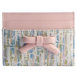 Dior Tarjetero Freesia Multi Color Oblique Pastel Jacquard Multicolor