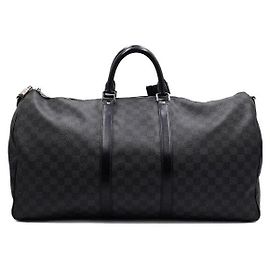 Louis Vuitton Mala de Viagem Keepall Damier Graphite Marrom