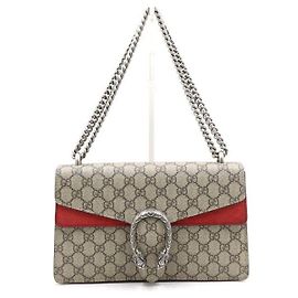 Gucci Bolsa de Ombro Dionysus Small com Corrente Multicor