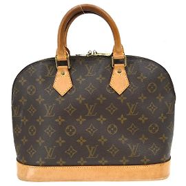 Louis Vuitton Alma Monogram PM Castaño