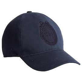 Dior Boné Medallion De Player Azul Marinho em Algodão Azul