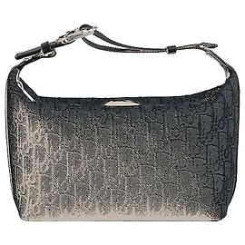 Dior Pochette Jet Black Oblique Jacquard Noir