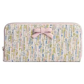 Dior Cartera Slim Voyager Multi-Color Oblique Pastel Jacquard Multicolor
