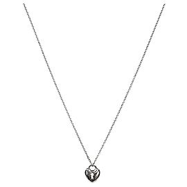 Tiffany & Co Collana Heart Lock in argento Argento